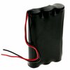 Exell Battery 7.2V 2200mAh NiMH Battery w/ Wire Leads Hobby Packs RC Cars Remotes EBC-4/5A-FLAT-WIRE